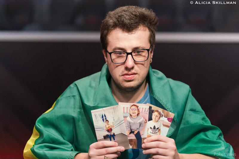 Gabriel Schroder está na FT do Main Event da WSOP Paradise