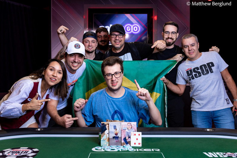 Gabriel Schroder está na FT do Main Event da WSOP Paradise