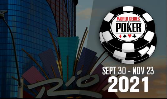 WORLD SERIES OF POKER ANNOUNCES PLANS FOR 2021