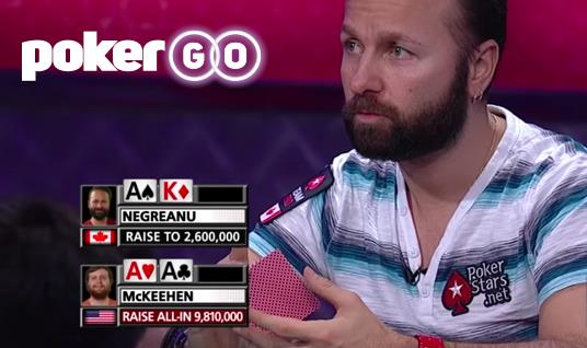 RELIVE DANIEL NEGREANU MAKING HUGE FOLD IN 2015 WSOP MAIN EVENT AGAINST JOE MCKEEHEN