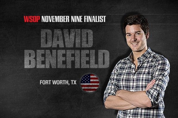 Article image for: GETTING TO KNOW THE NOVEMBER NINE: DAVID BENEFIELD