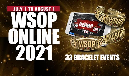 WSOP.COM ANNOUNCES WSOP ONLINE 2021 DOMESTIC SCHEDULE